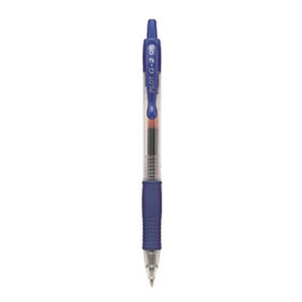 Pilot Of America 31104 UPC G2 Retractable Gel Ink Rolling Ball Pen .5mm Blue 31104 - main